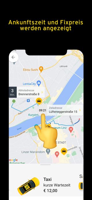 Ankunftszeit-Fixpreis