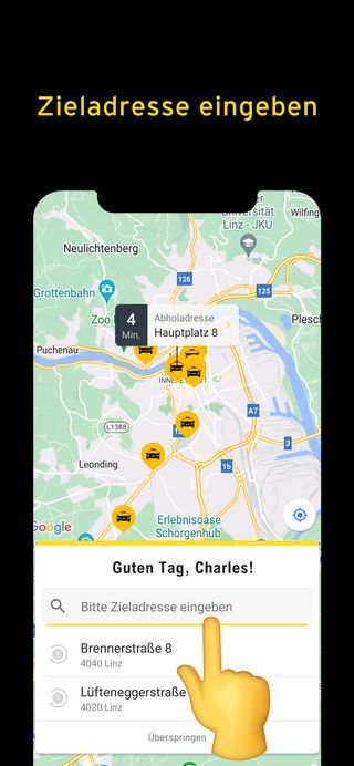 Zieladresse_eingeben